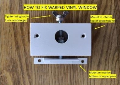 How to fix Warped Vinyl Windows image