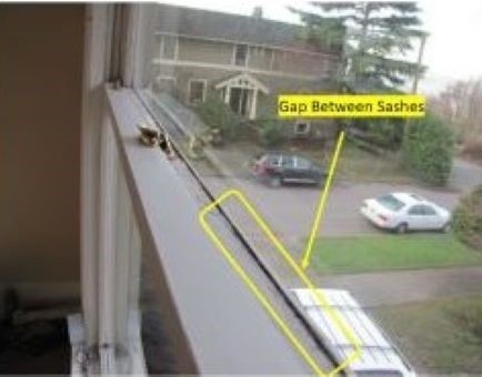 How to fix Warped Vinyl Windows Gap image